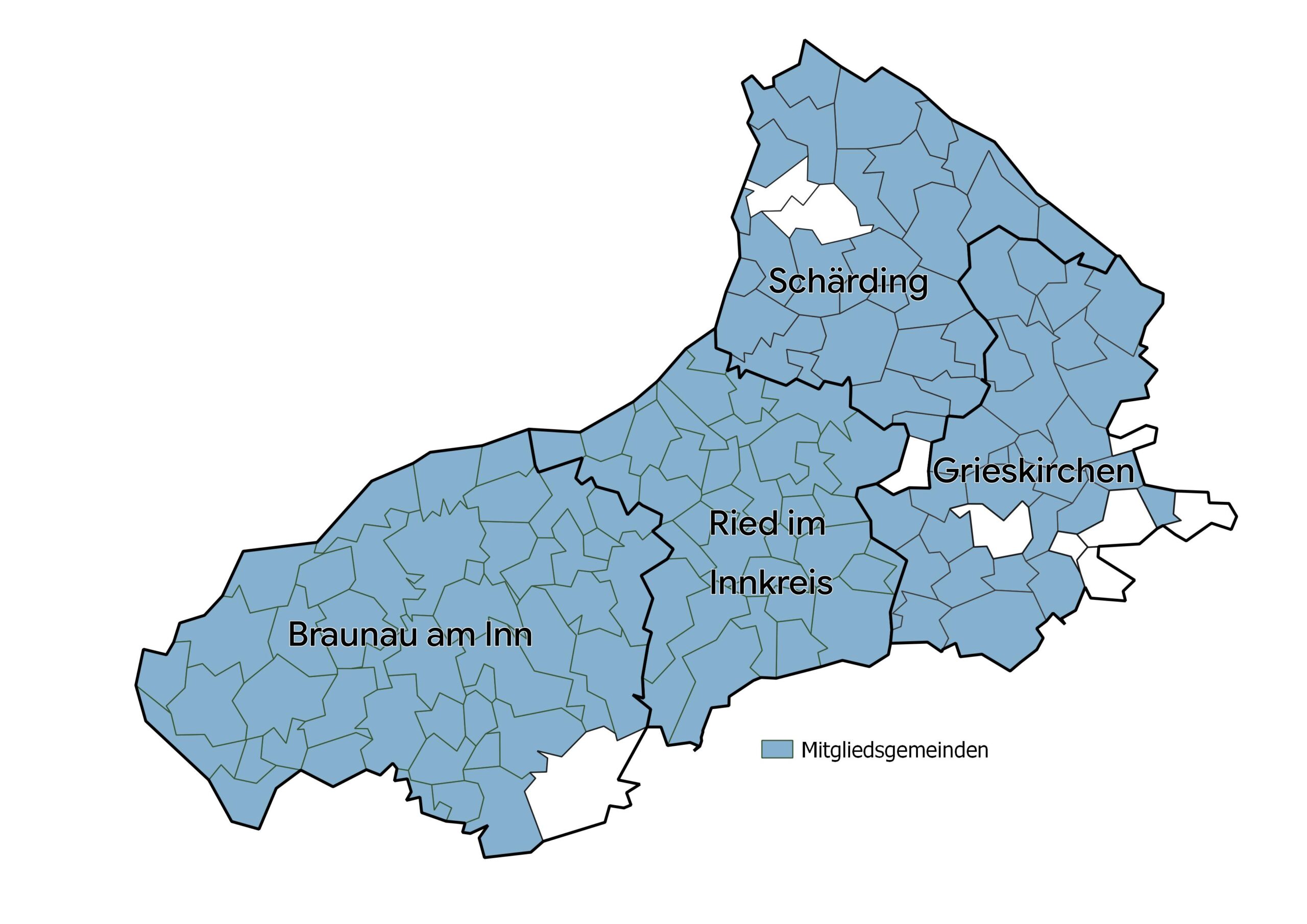 Karte ISE_Mitliedsgemeinden